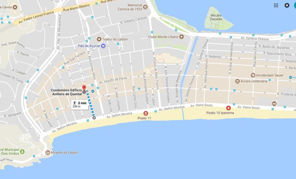 Aconchegante 2 Quartos No Leblon Rio de Janeiro Luaran gambar
